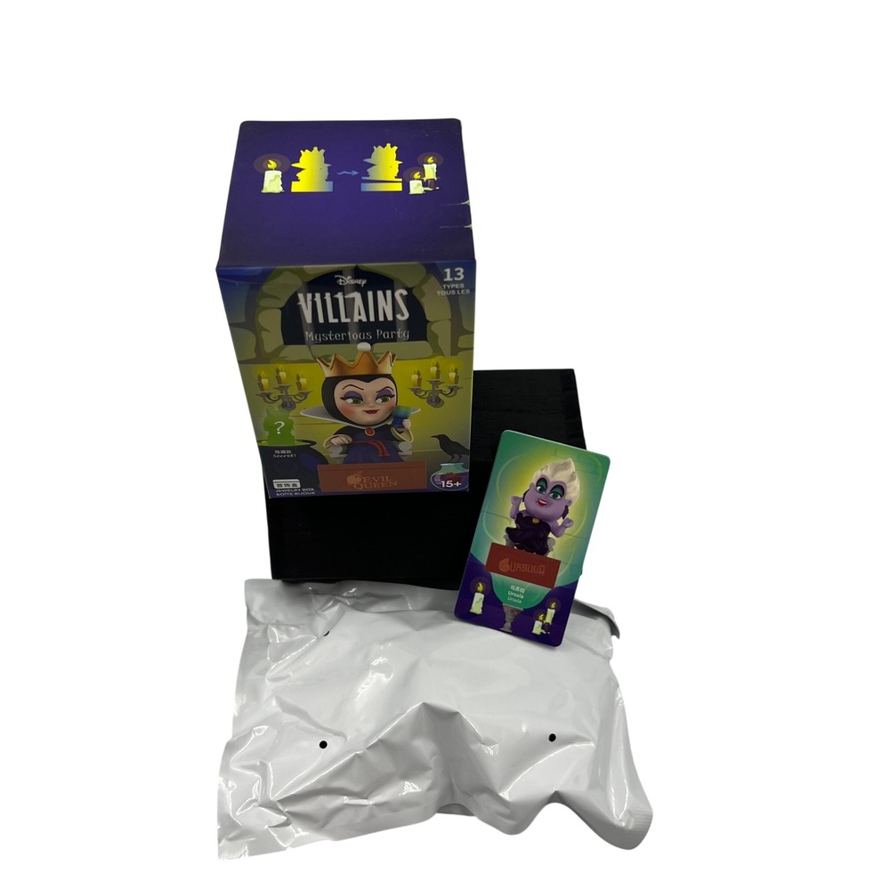 Disney Villains Mysterious Party Ursula Jewelry Box / Figure Confirmed Sealed